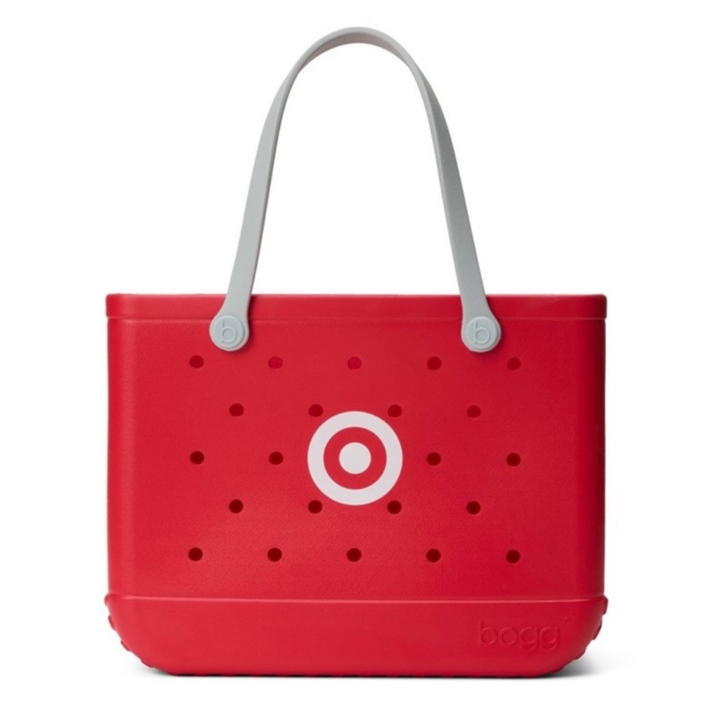 Target Bogg Bag Original Bullseye Tote Bag red large